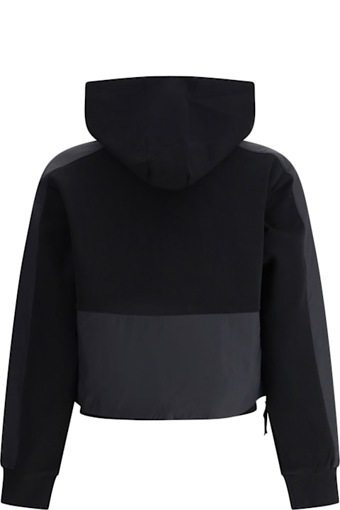 Moose Knuckles Clothing for Women Moose Knuckles Mixmedia Hoodie