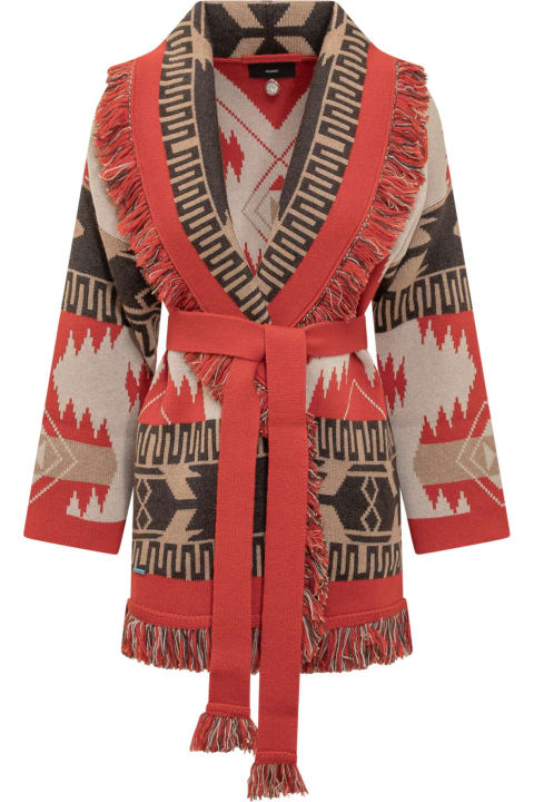 Alanui Coats & Jackets for Women Alanui Jacquard Icon Cardigan