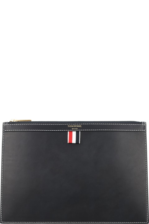 Wallets for Men Thom Browne Document Holder Small