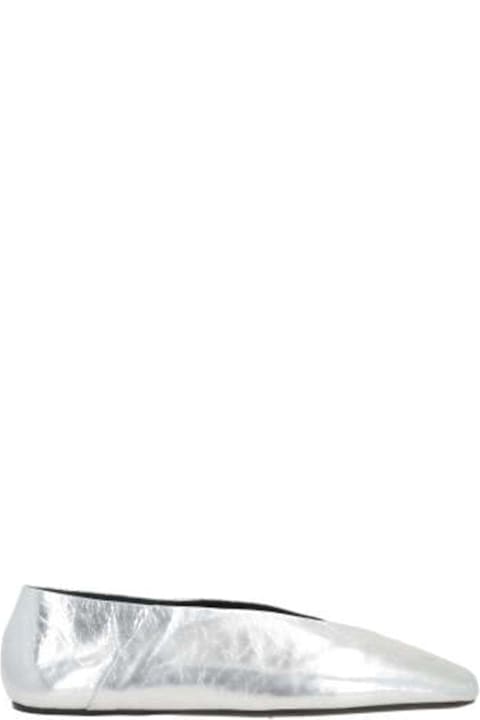 Fashion for Women Jil Sander Square Toe Ballerina Flat Shoes