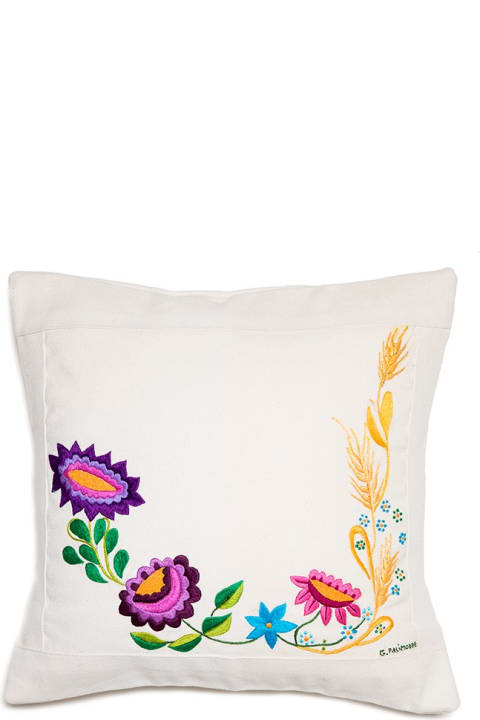 Homeware Le Botteghe su Gologone Cushions Embroidered 50x50 Cm