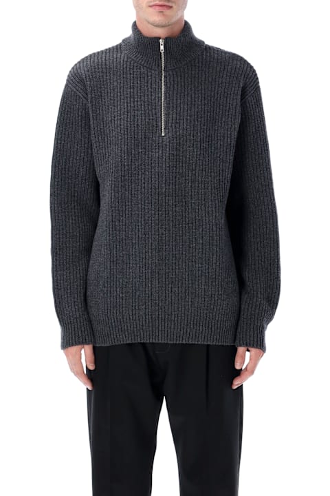 Colorful Standard for Women Colorful Standard Colorful Standard Recycled Merino Wool Quarter Zip Sweater