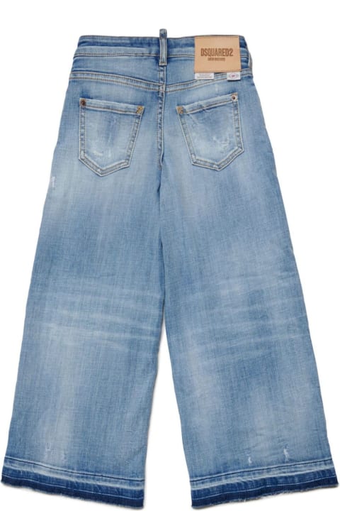 Dsquared2 Bottoms for Girls Dsquared2 Dsquared2 Jeans Blue