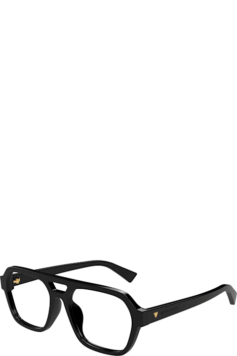 Bottega Veneta Eyewear Eyewear for Women Bottega Veneta Eyewear Bv1336oa-001 - Black Rx / Asian Fit Glasses