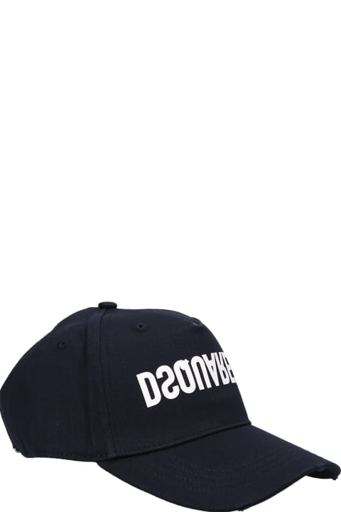 メンズ 帽子 Dsquared2 Logo Cap