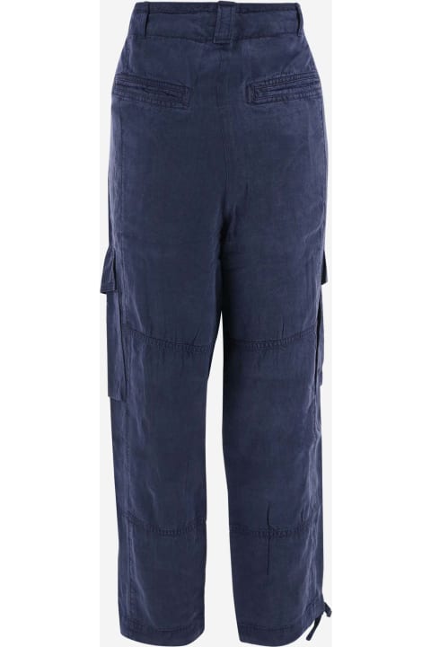 Ralph Lauren Pants & Shorts for Women Ralph Lauren Lyocell And Linen Cargo Pants