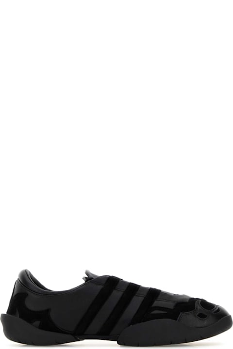 Y-3 Black Leather Regu 2002 Sneakers