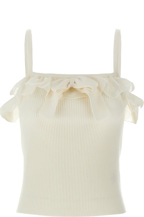 Homeware Alessandra Rich Ruffle Top