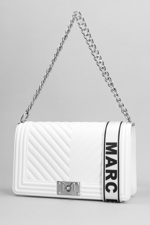 Marc Ellis for Women Marc Ellis Flat M Shoulder Bag In White Pvc