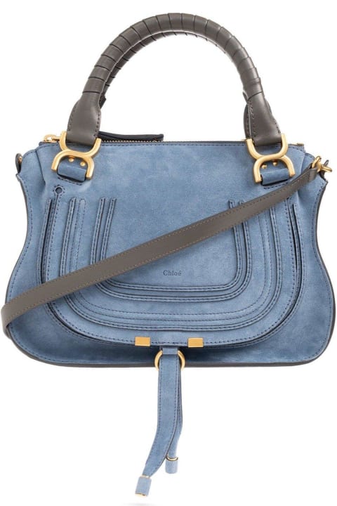 Totes for Women Chloé Marcie Zip-up Top Handle Bag