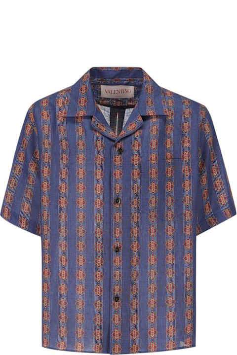 Valentino Garavani Shirts for Men Valentino Garavani All-over Patterned Button-up Shirt