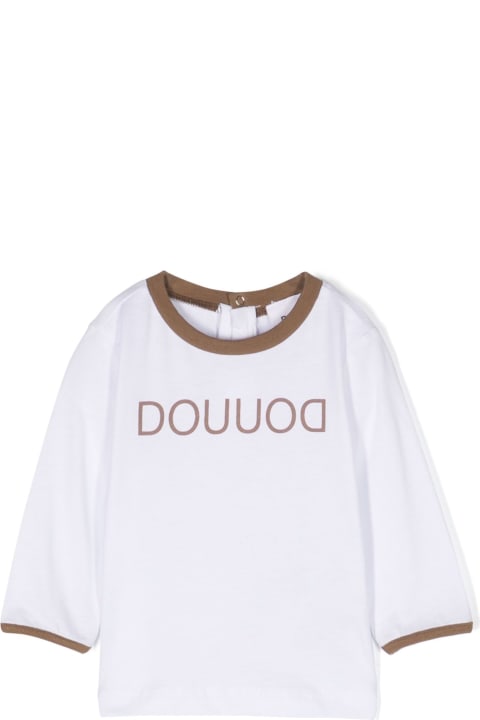 Topwear for Baby Girls Douuod Douuod T-shirts And Polos White