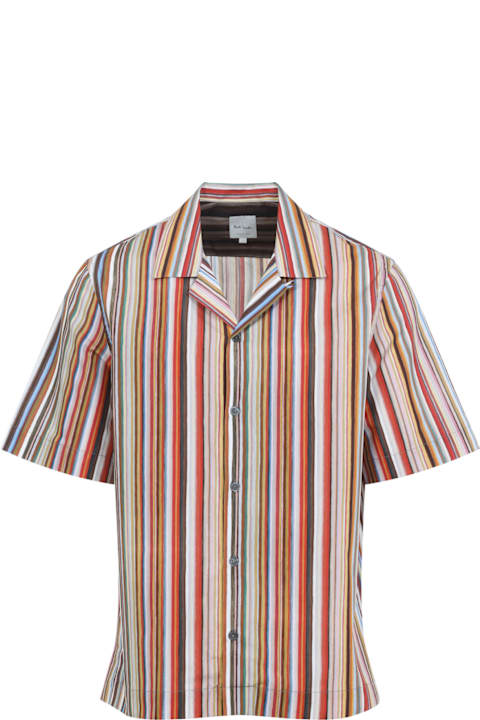 Paul Smith for Kids Paul Smith Short Sleeves Regular Fit Shirt