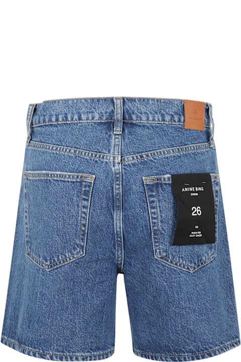 Anine Bing for Women Anine Bing Kat Thigh-length Denim Shorts