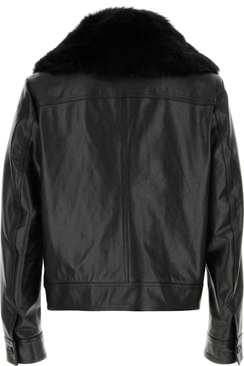 Dolce & Gabbana for Homeware Dolce & Gabbana Black Leather Jacket