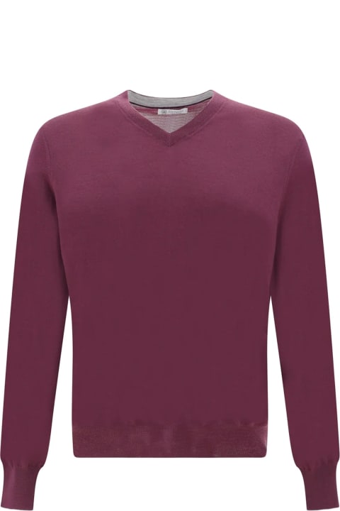 Sweaters for Men Brunello Cucinelli Wool Sweater