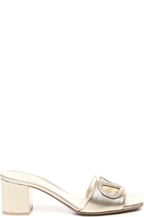 Sandals for Women Valentino Garavani Vlogo Signature Slide Sandal