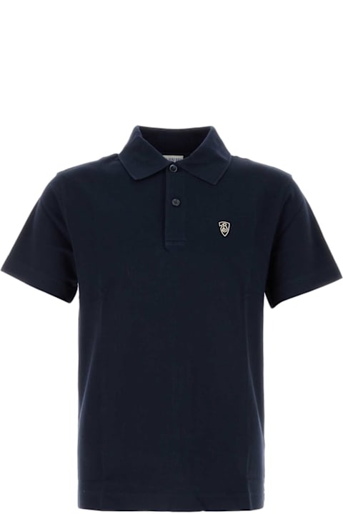 Homeware Burberry Midnight Blue Piquet Polo Shirt