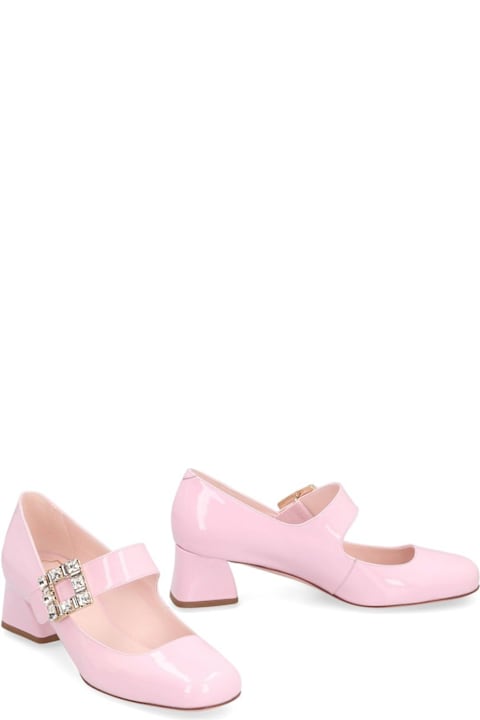 Homeware Roger Vivier Très Vivier Embellished Buckle Babies Pumps