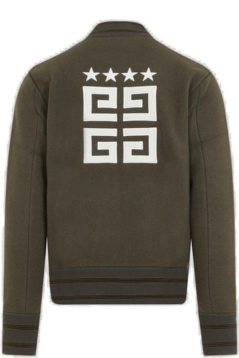 Givenchy معاطف وجواكت لـ القسم الرجالي Givenchy 4g Motif Zip-up Jacket