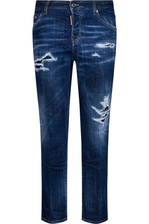 Dsquared2 Jeans for Women Dsquared2 Cool Girl Straight Leg Jeans