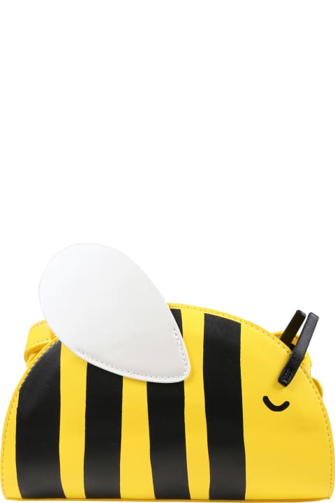 ガールズ アクセサリー＆ギフト Stella McCartney Kids Yellow Bee-shaped Bag For Girl