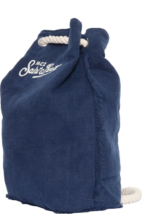 MC2 Saint Barth Accessories & Gifts for Boys MC2 Saint Barth Boat Backpack Linen