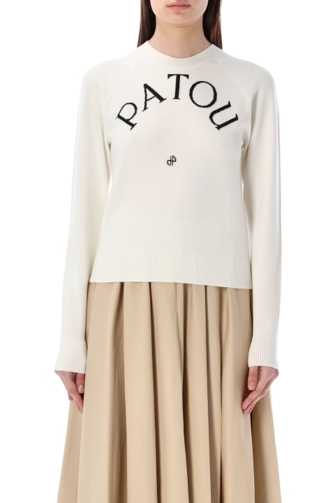 Fashion for Women Patou Jaquard Terry Sweater