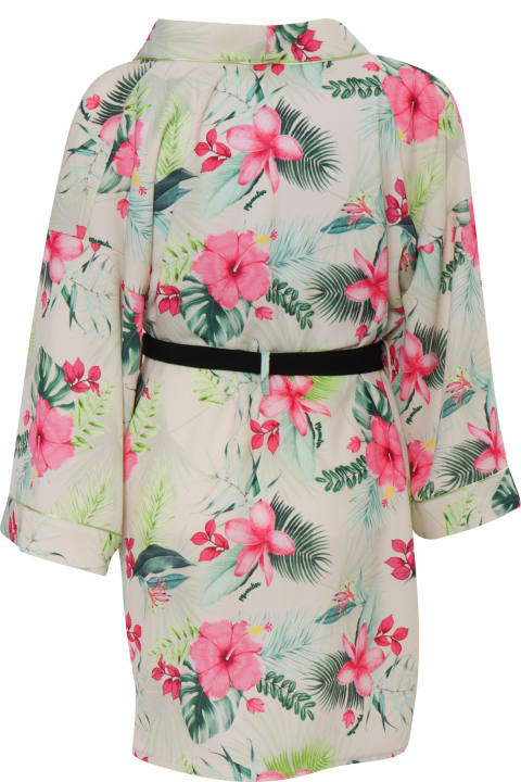 Coats & Jackets for Girls Monnalisa Jungle Kimono