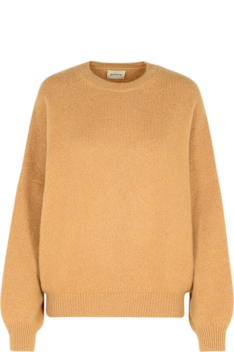 Khaite Sweaters for Women Khaite 'margaux' Beige Cachemire Sweater