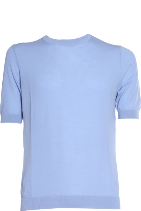 Ballantyne for Men Ballantyne Light Blue Short-sleeved Shirt