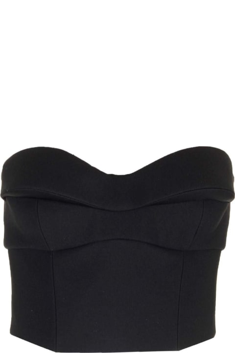 Fashion for Women Versace Strapless Cropped Top
