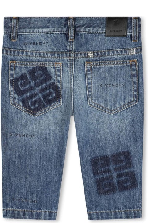 Givenchy Bottoms for Women Givenchy Givenchy Kids Jeans Blue