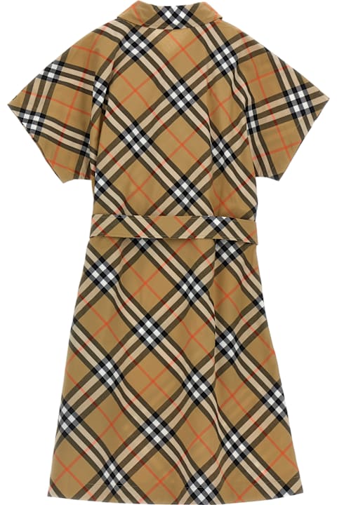 Burberry Dresses for Girls Burberry Check Chemisier Dress