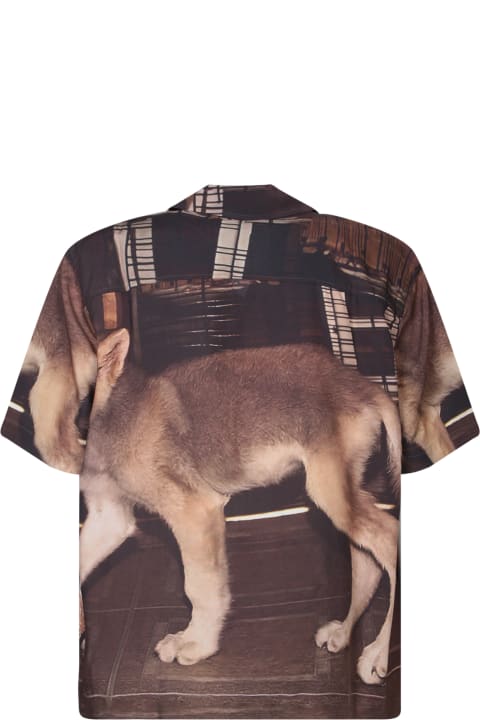 Fuct Clothing for Men Fuct Camp Brown Shirt