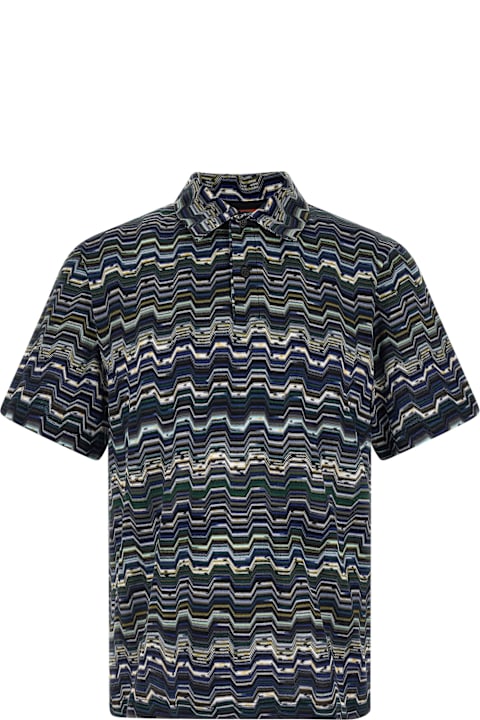Missoni for Kids Missoni Zigzag Polo Shirt