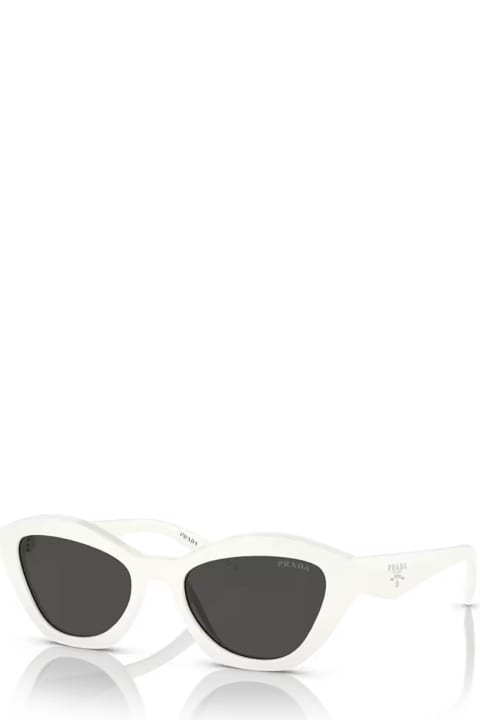 Eyewear for Women Prada Eyewear Pr A02s White Sunglasses