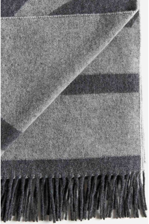 Totême Scarves & Wraps for Women Totême Monogram Wool Scarf