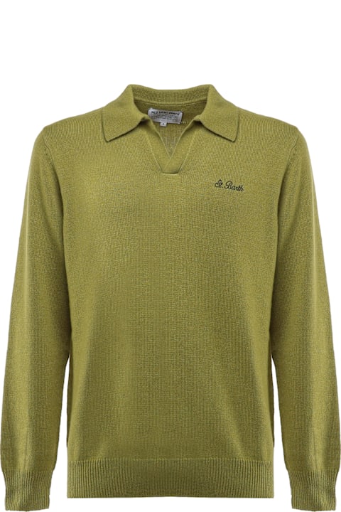 Homeware MC2 Saint Barth Long-sleeved Polo Shirt