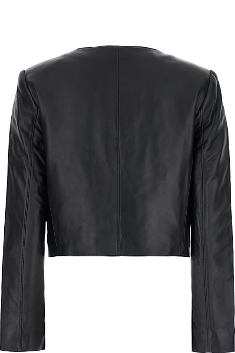 MICHAEL Michael Kors معاطف وجواكت لـ السيدات MICHAEL Michael Kors Cllrless Leather Jkt