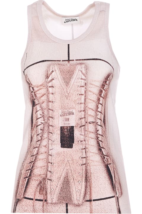 Jean Paul Gaultier Topwear for Women Jean Paul Gaultier Trompe L'oeil Corset Top