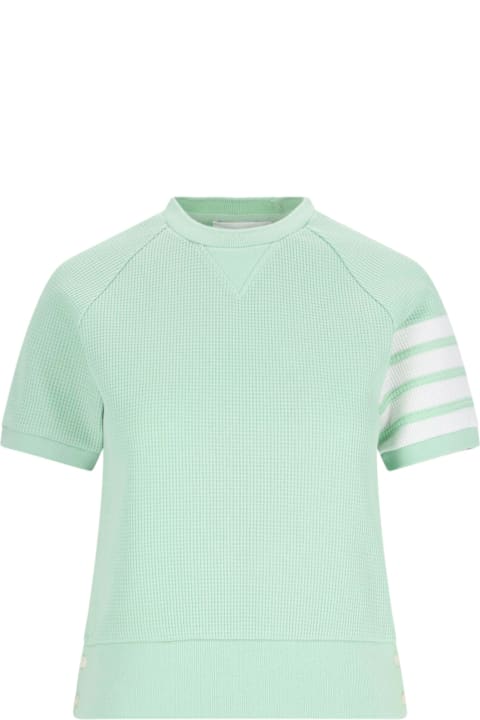 Fashion for Kids Thom Browne 
4-bar
 Crew Neck Sweatshirt