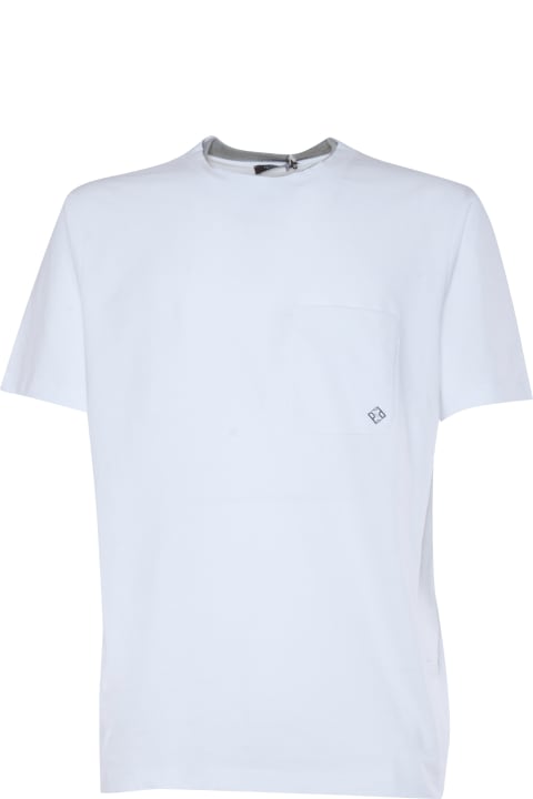 Fashion for Men Peserico White T-shirt With Pocket