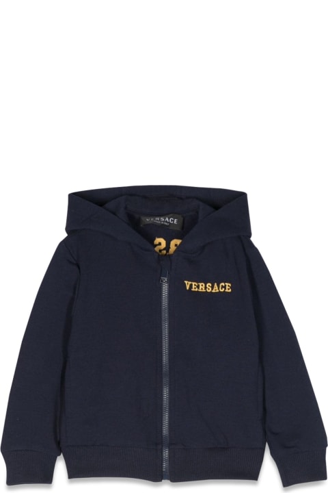 Versace Sweaters & Sweatshirts for Baby Boys Versace Medusa Zipper Hoodie