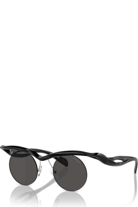 Prada Eyewear Eyewear for Men Prada Eyewear Pr A18s Black Sunglasses