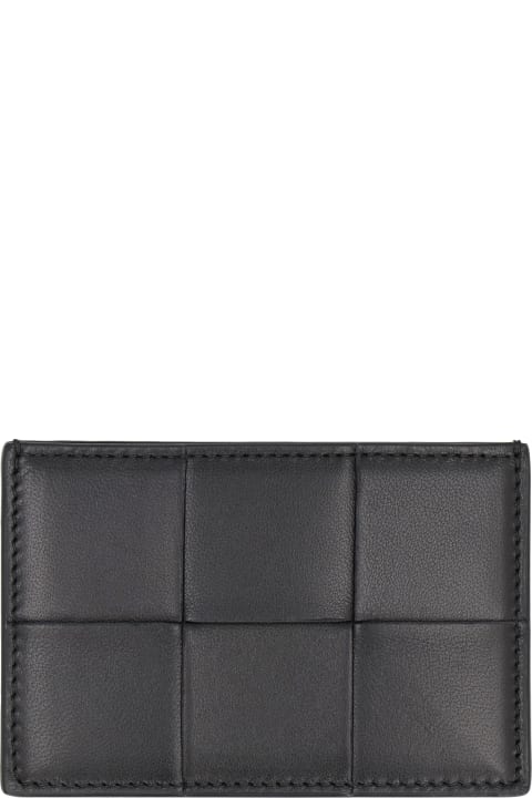 Bottega Veneta Cassette Leather Card Holder