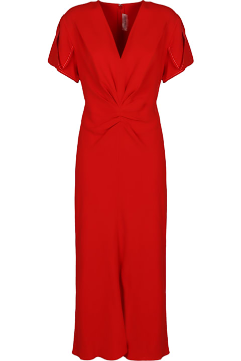 Homeware Victoria Beckham Gathered Details Dress