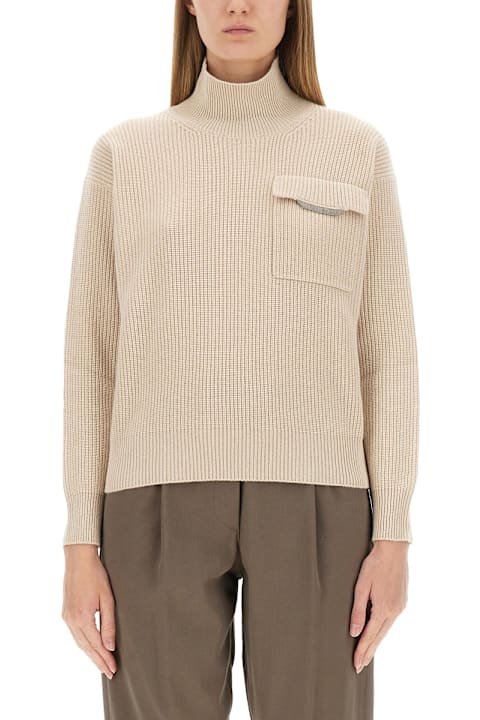 Brunello Cucinelli for Kids Brunello Cucinelli Cashmere Sweater