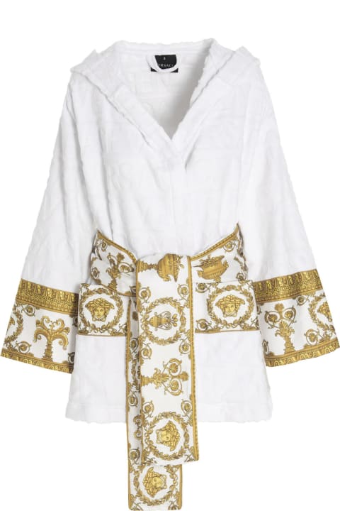 テキスタイル＆リネン Versace Short Bathrobe