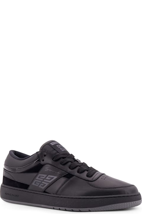Givenchy Shoes for Men Givenchy Leather Sneakers With 4g Side Logo
